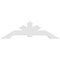 Ekena Millwork Vanguard Architectural Grade PVC Gable Bracket, 72"W x 21"H x 2"D x 6"F, 7/12 Pitch GBP072X21X0206VAN00 - alternate 4